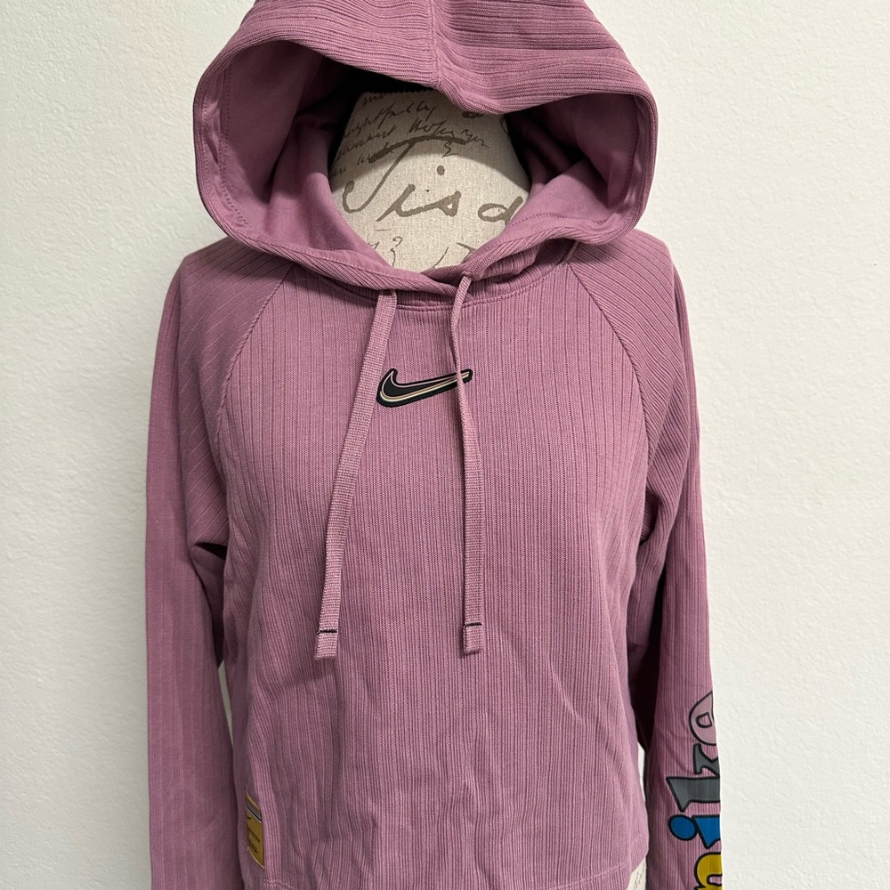 Nike Mauve Hoodie with Logo